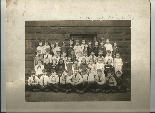 1922 Second Grade Class Holy Name, Cleveland