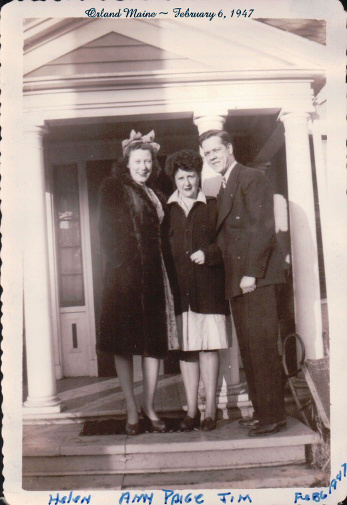 Helen, Ann, and Jimmy Paige, 1947 